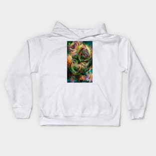 Surreal Flowers Kids Hoodie